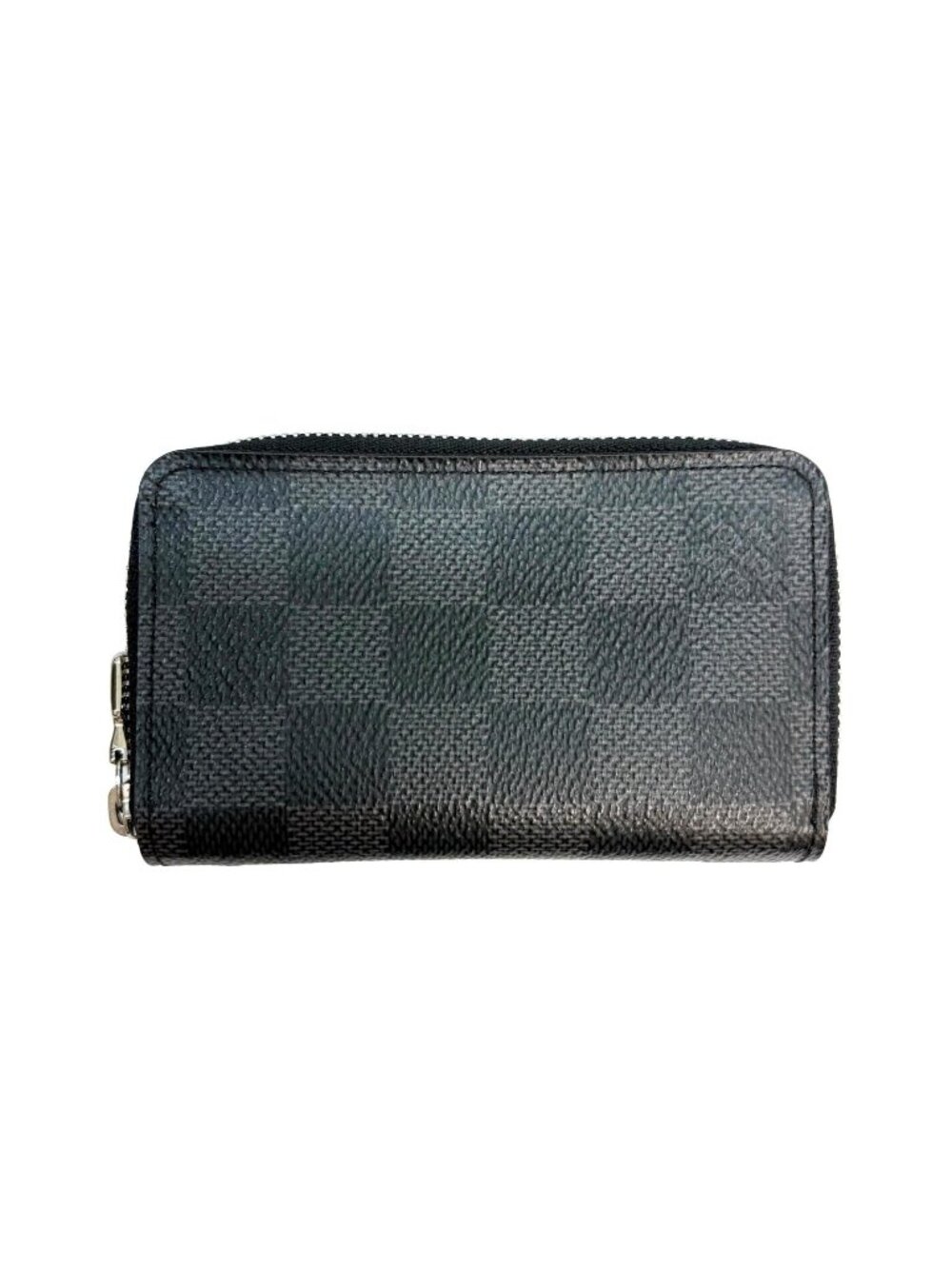 Louis Vuitton Zippy Coin Purse Damier Graphite Canvas Black